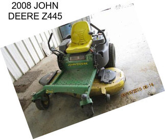 2008 JOHN DEERE Z445