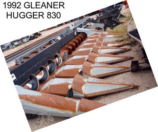 1992 GLEANER HUGGER 830