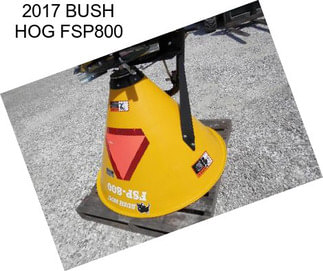 2017 BUSH HOG FSP800