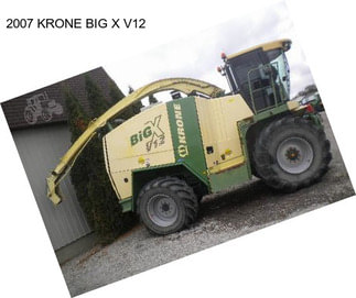 2007 KRONE BIG X V12