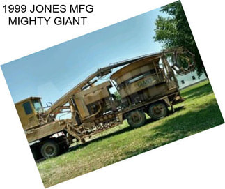 1999 JONES MFG MIGHTY GIANT