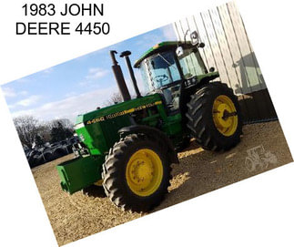 1983 JOHN DEERE 4450