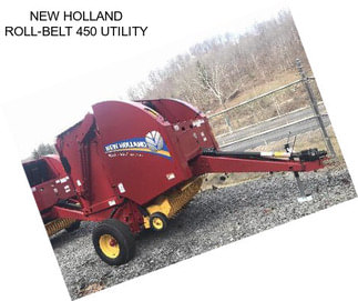 NEW HOLLAND ROLL-BELT 450 UTILITY