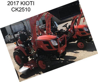 2017 KIOTI CK2510