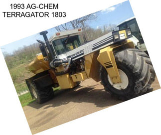 1993 AG-CHEM TERRAGATOR 1803