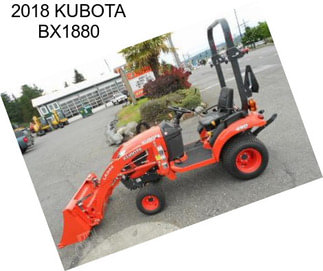 2018 KUBOTA BX1880