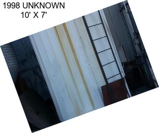 1998 UNKNOWN 10\' X 7\'