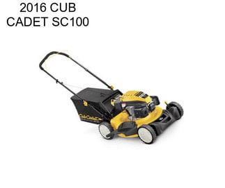 2016 CUB CADET SC100