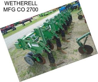 WETHERELL MFG CO 2700