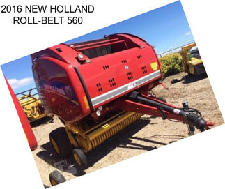 2016 NEW HOLLAND ROLL-BELT 560