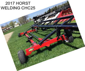 2017 HORST WELDING CHC25