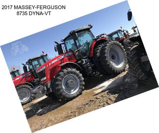 2017 MASSEY-FERGUSON 8735 DYNA-VT