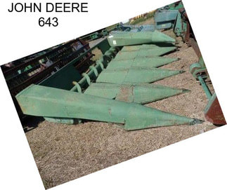 JOHN DEERE 643