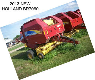 2013 NEW HOLLAND BR7060