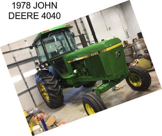1978 JOHN DEERE 4040