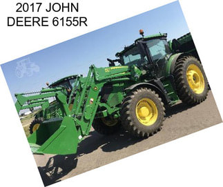 2017 JOHN DEERE 6155R