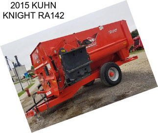 2015 KUHN KNIGHT RA142