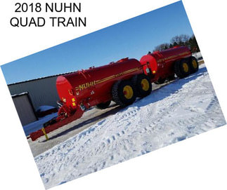 2018 NUHN QUAD TRAIN