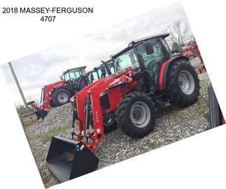 2018 MASSEY-FERGUSON 4707