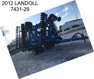2012 LANDOLL 7431-29