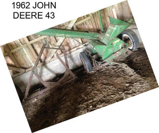 1962 JOHN DEERE 43