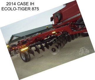 2014 CASE IH ECOLO-TIGER 875