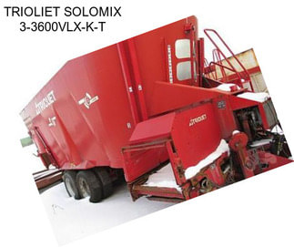 TRIOLIET SOLOMIX 3-3600VLX-K-T