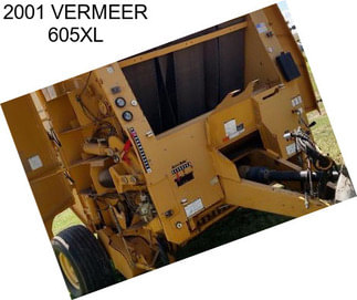 2001 VERMEER 605XL