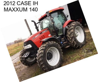 2012 CASE IH MAXXUM 140