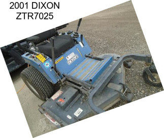 2001 DIXON ZTR7025