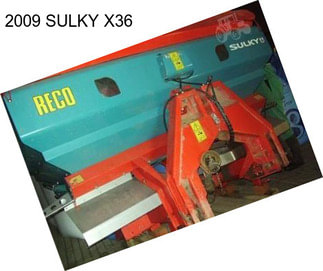 2009 SULKY X36