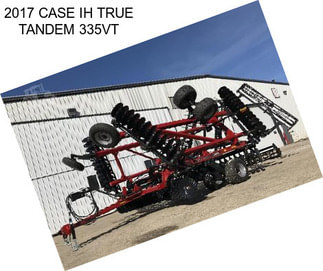 2017 CASE IH TRUE TANDEM 335VT