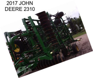 2017 JOHN DEERE 2310