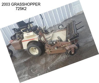 2003 GRASSHOPPER 725K2