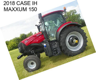 2018 CASE IH MAXXUM 150