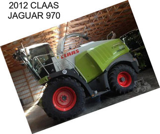 2012 CLAAS JAGUAR 970