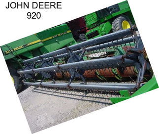 JOHN DEERE 920