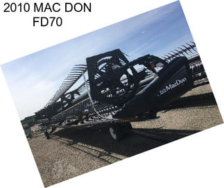 2010 MAC DON FD70