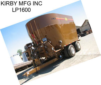 KIRBY MFG INC LP1600