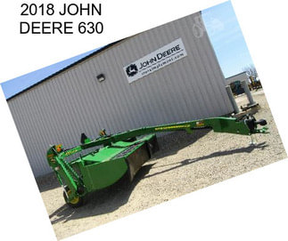 2018 JOHN DEERE 630