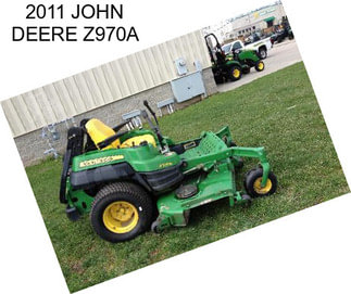 2011 JOHN DEERE Z970A