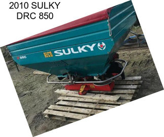 2010 SULKY DRC 850