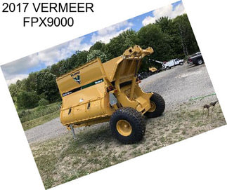 2017 VERMEER FPX9000