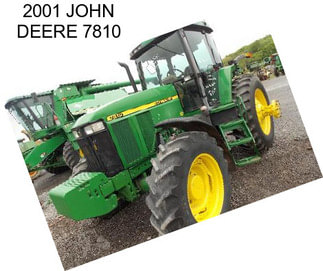 2001 JOHN DEERE 7810