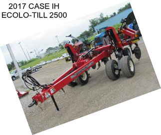 2017 CASE IH ECOLO-TILL 2500