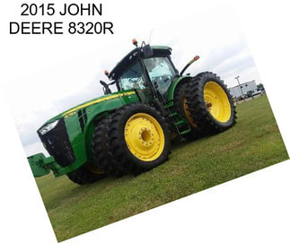 2015 JOHN DEERE 8320R