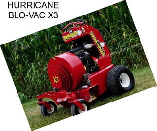 HURRICANE BLO-VAC X3