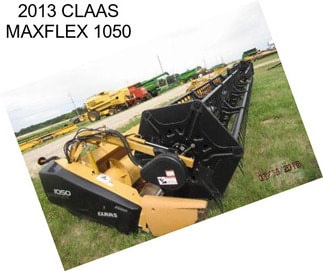 2013 CLAAS MAXFLEX 1050