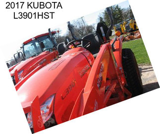 2017 KUBOTA L3901HST