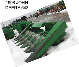 1998 JOHN DEERE 643